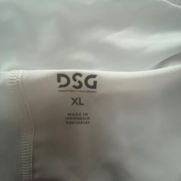 DSG Womens Performance Mid-Rise Skort With Built-In‎ Short White XL - Picture 6 of 9